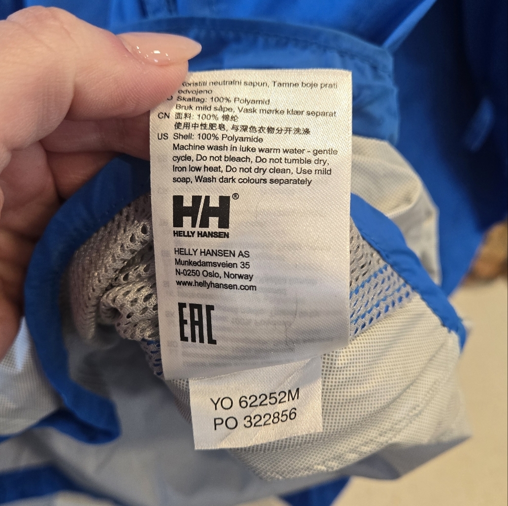 NWOT mens Helly Hansen loke shell jacket - Picture 8 of 8